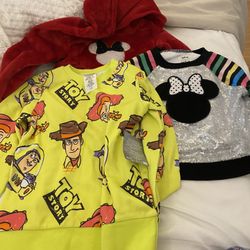 Three Girls Disney Sweatshirts 