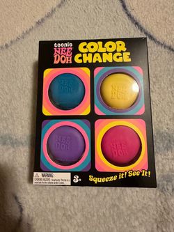 Teenie Nee Doh Color Change 4-Pack