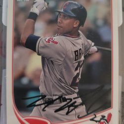13 Topps Michael Brantley AUTO!