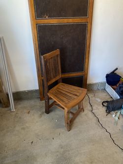Vintage Wooden Chair