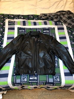 Xpert leather motorcycle jacket