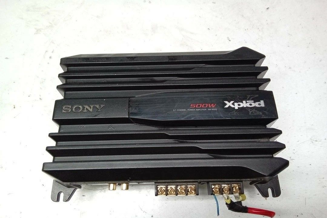 SONY XM-N502 XPLOD CAR AMPLIFIER