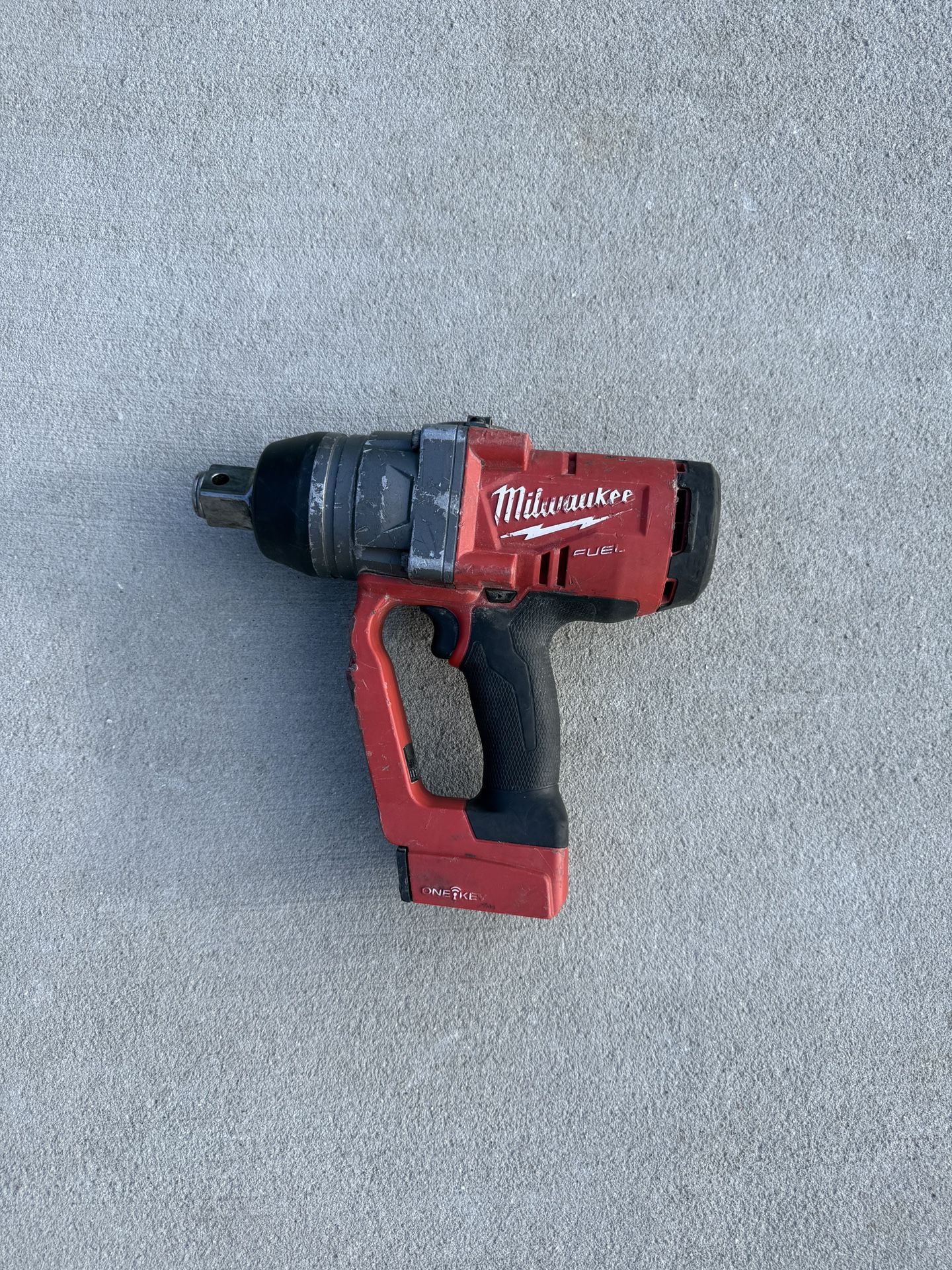 M18 FUEL ONE-KEY 18V Lithium-Ion Brushless Cordless 1 in. Impact Wrench with Friction Ring (Tool-Only)