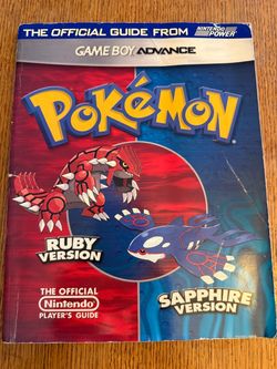 Pokémon Ruby & Sapphire Official Nintendo Player's Guide