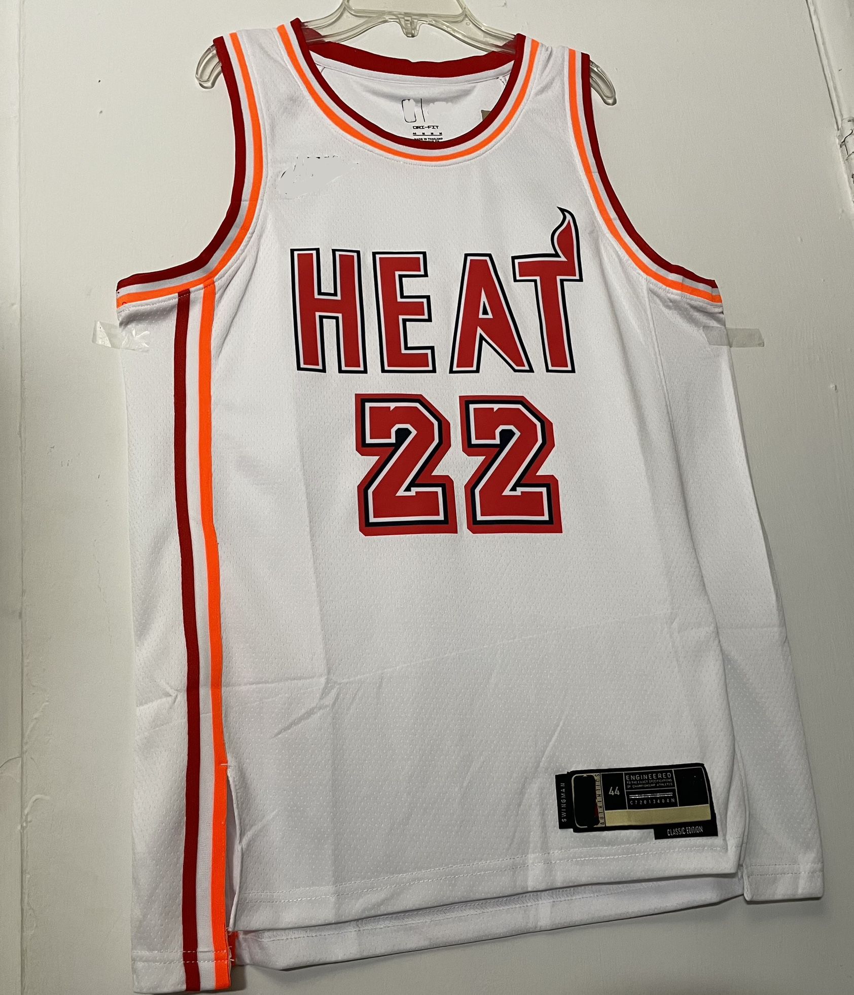 Brand NWT Jimmy Butler City Edition Stitched Miami - Depop