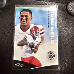 TETAIROA MCMILLIAN ARIZONA SAGE ROOKIE NFL SPORTS CARD!