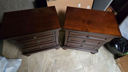 High quality, solid wood dresser and nightstands