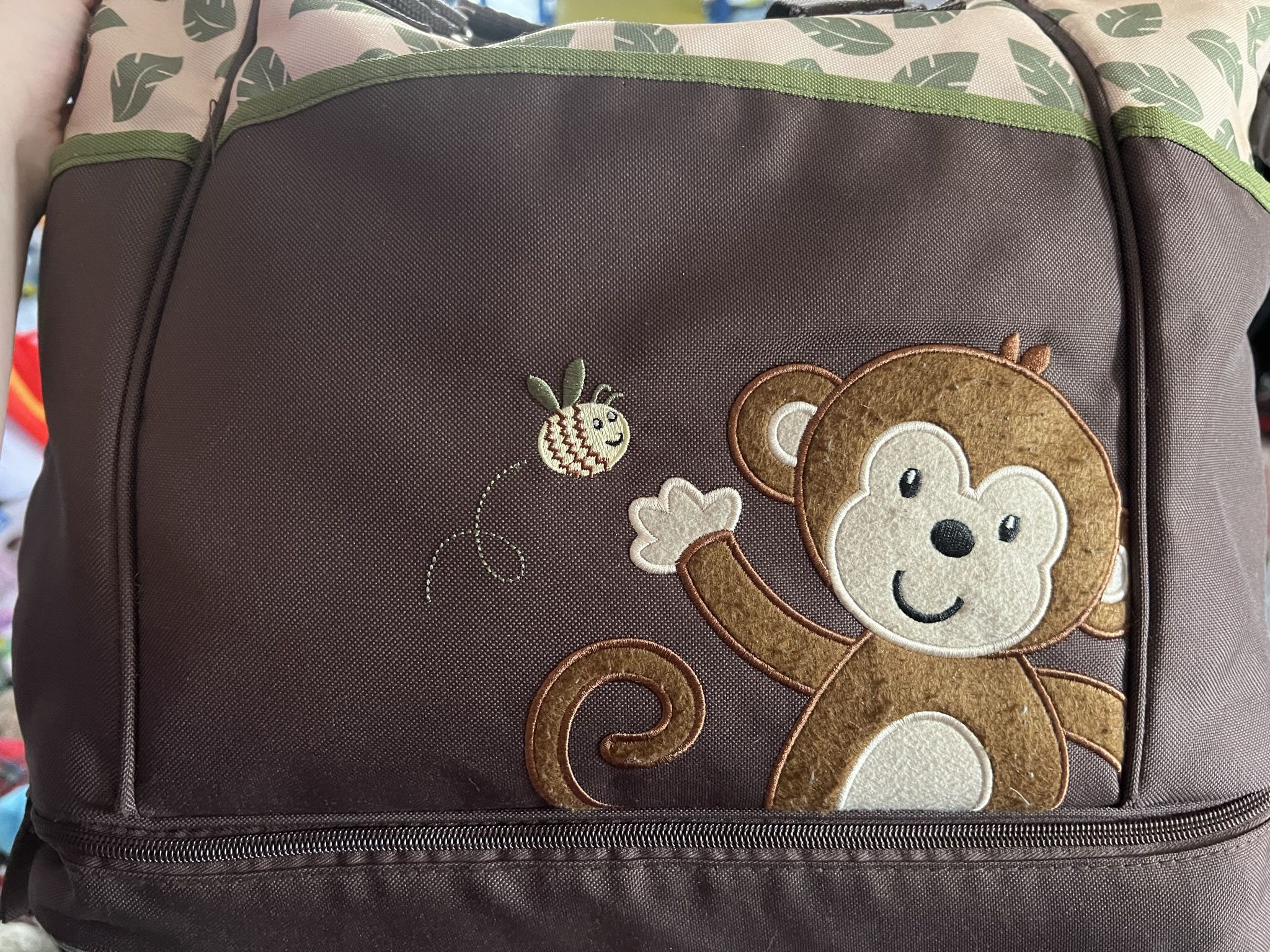 Monkey Diaper Bag