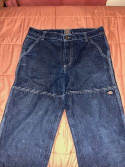 Dickies loose fit double knee denim pants