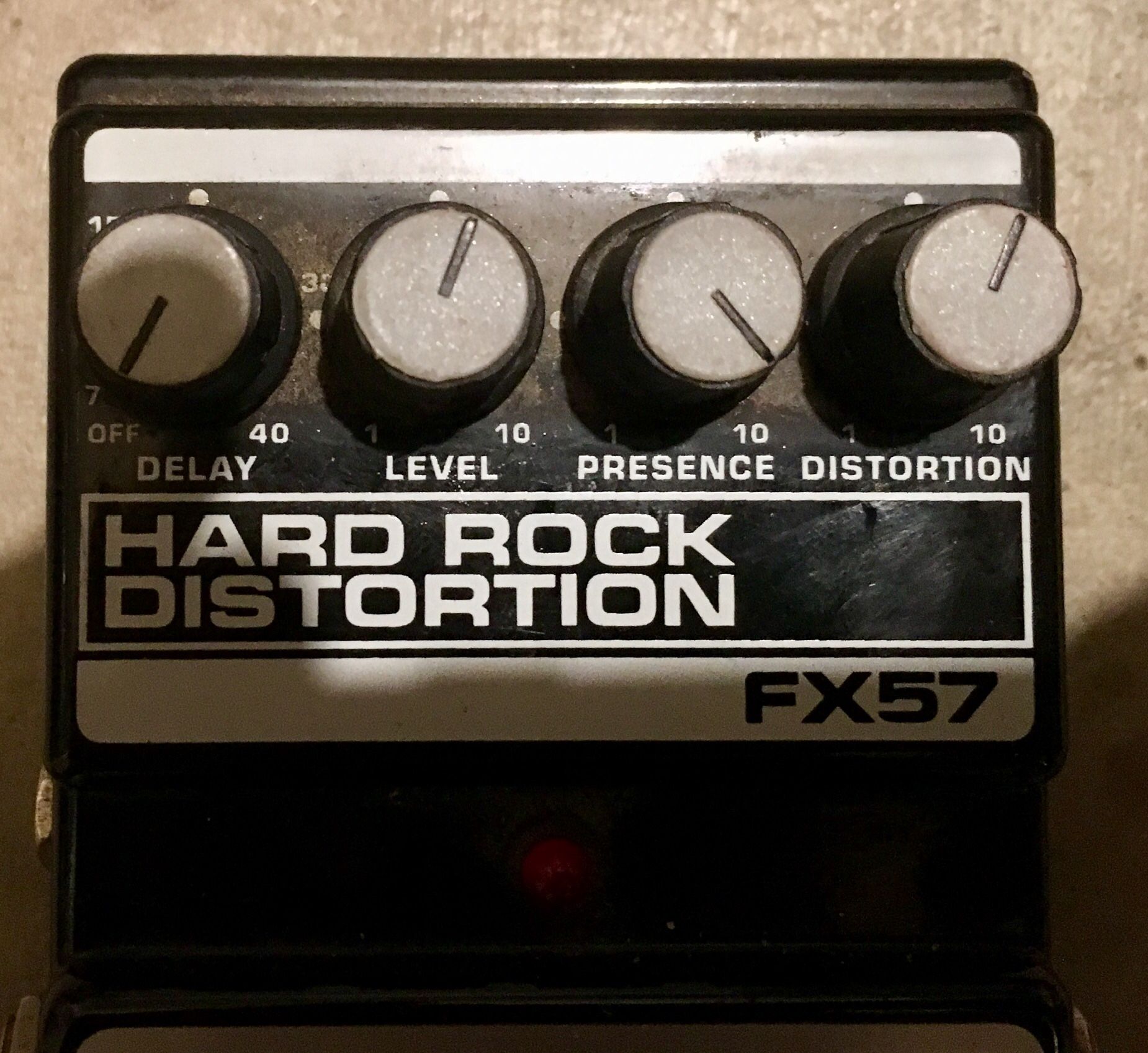 DOD Hard Rock Distortion Pedal FX57