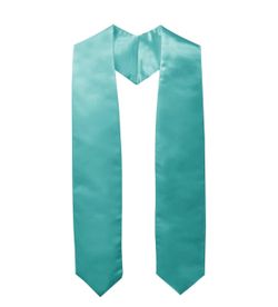 Teal Graduation Stole