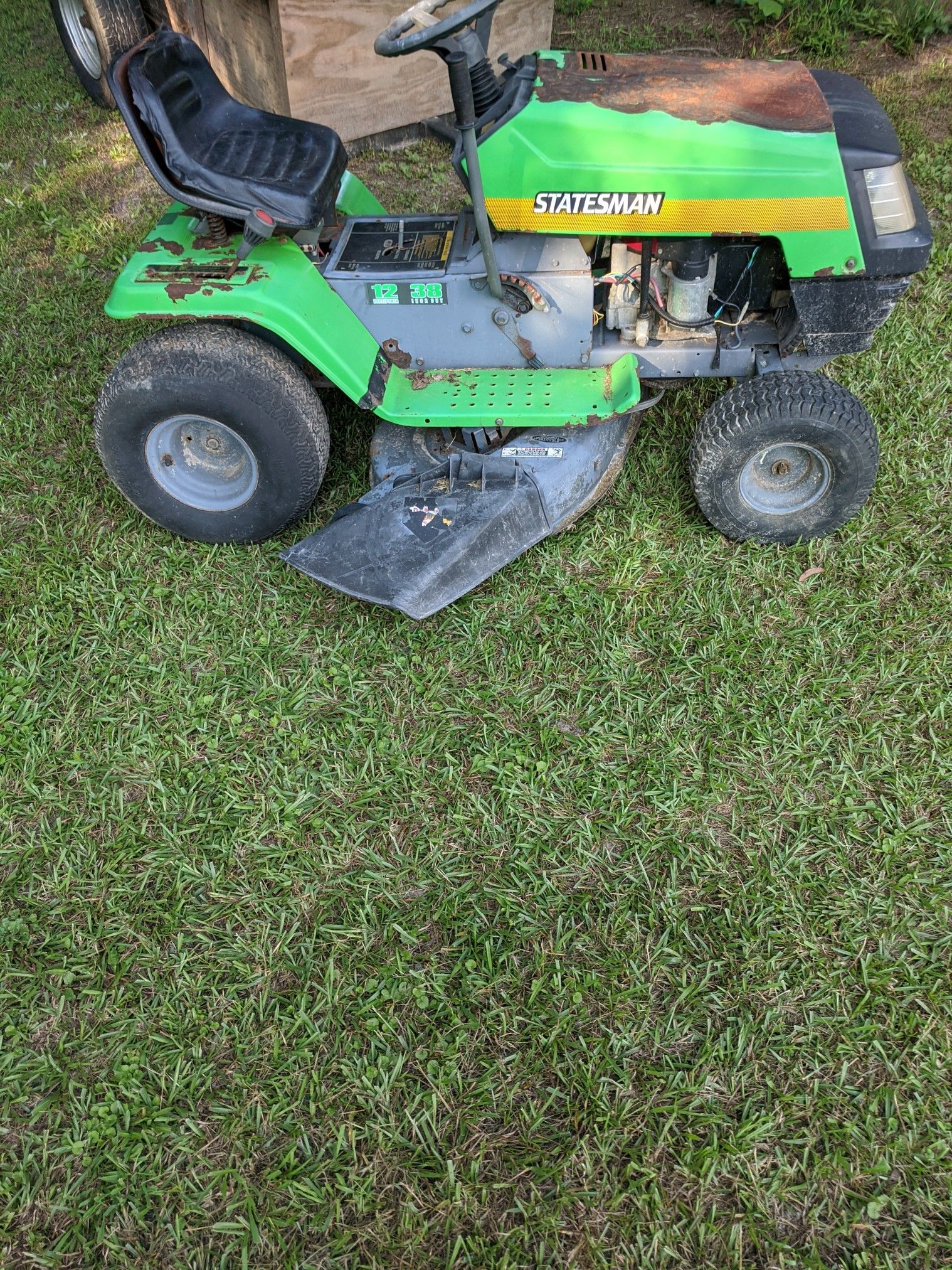 Statesman 38 riding mower sale