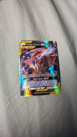 Fake Greninja & Zoroark GX Tag Team Pokemon Card