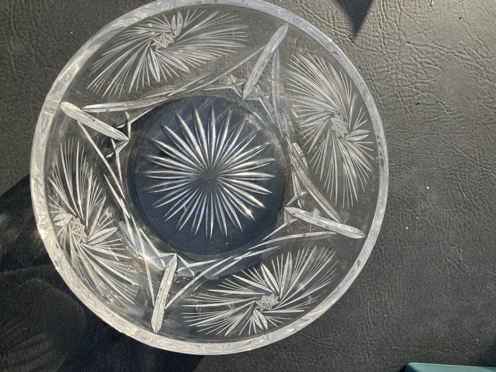 10 Inch Crystal Bowl.