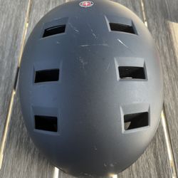 Bike Helmet- Size medium (adjustable) - With integrated grated light !