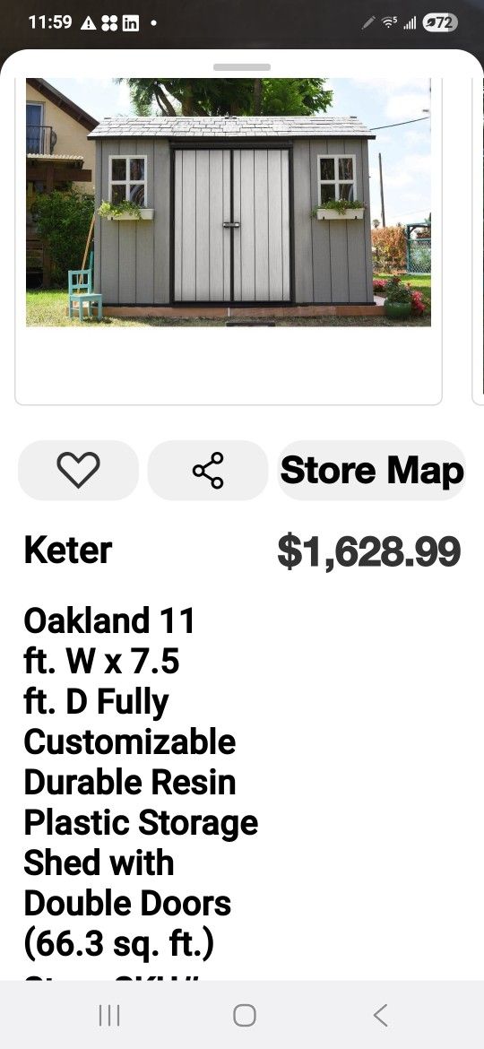 Brand New Storage Shed New In Box