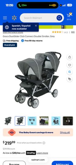 Graco duoglider double stroller