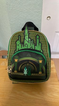 New Wicked Emerald City Women's 10.5" Mini Backpack, Green