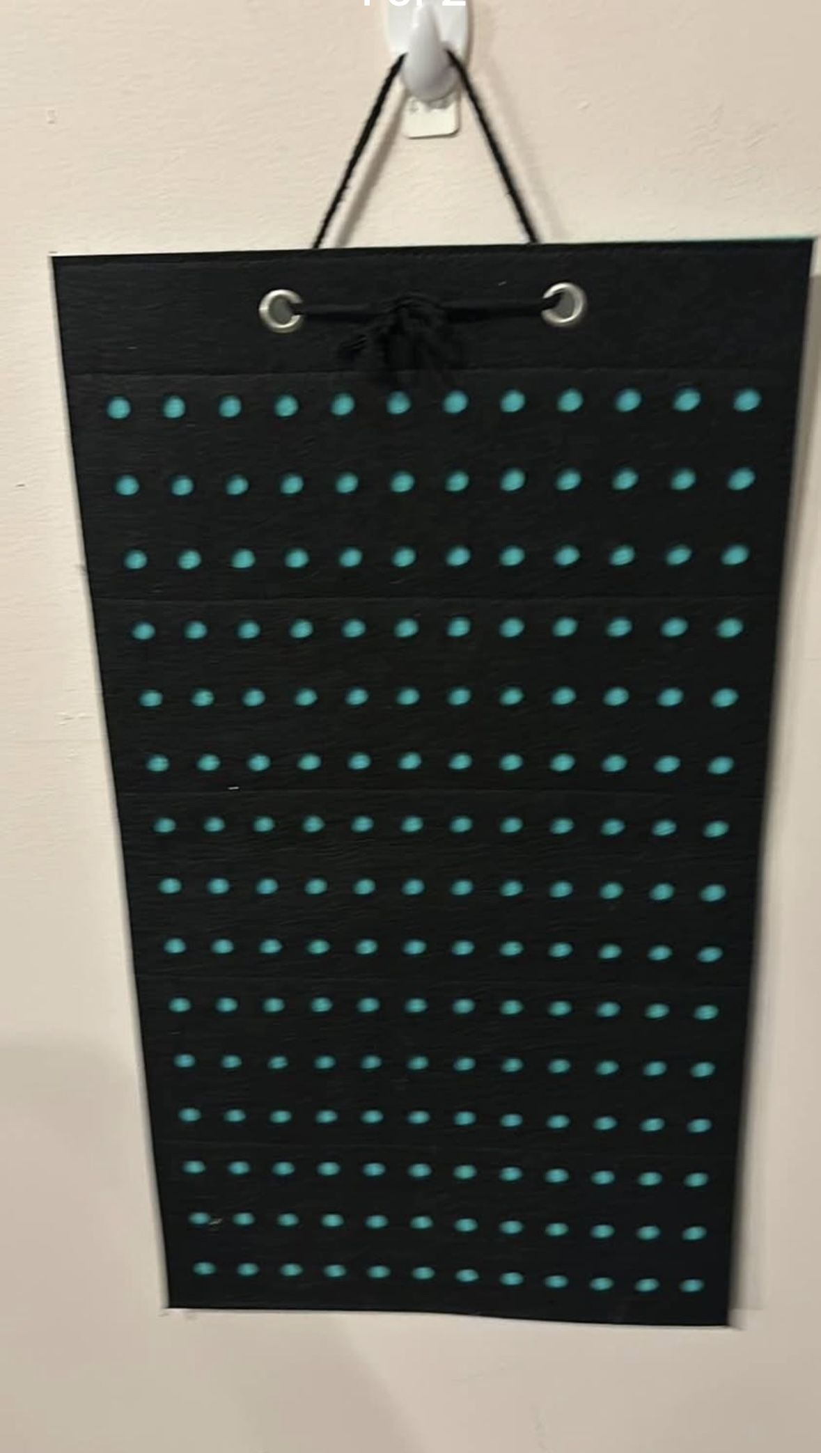 Like New Croc Charm Hanging Organizer