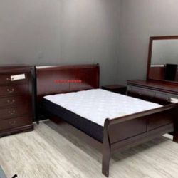 Bedroom Set (Bed,nightstand)