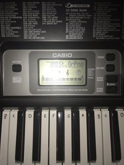 Casio CTK-710 with wires for in Hayward, CA - OfferUp