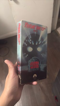 Friday the 13th Jason lives VHS