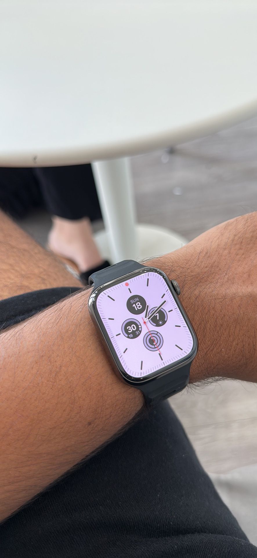Apple Watch Series 7 Stainless Steel 45MM Graphite