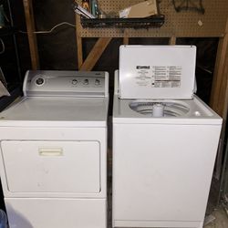 Kenmore Washer Dryer Set