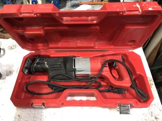 Sawzall, Tools-Power .. Milwaukee 13AMP in case Negotiable