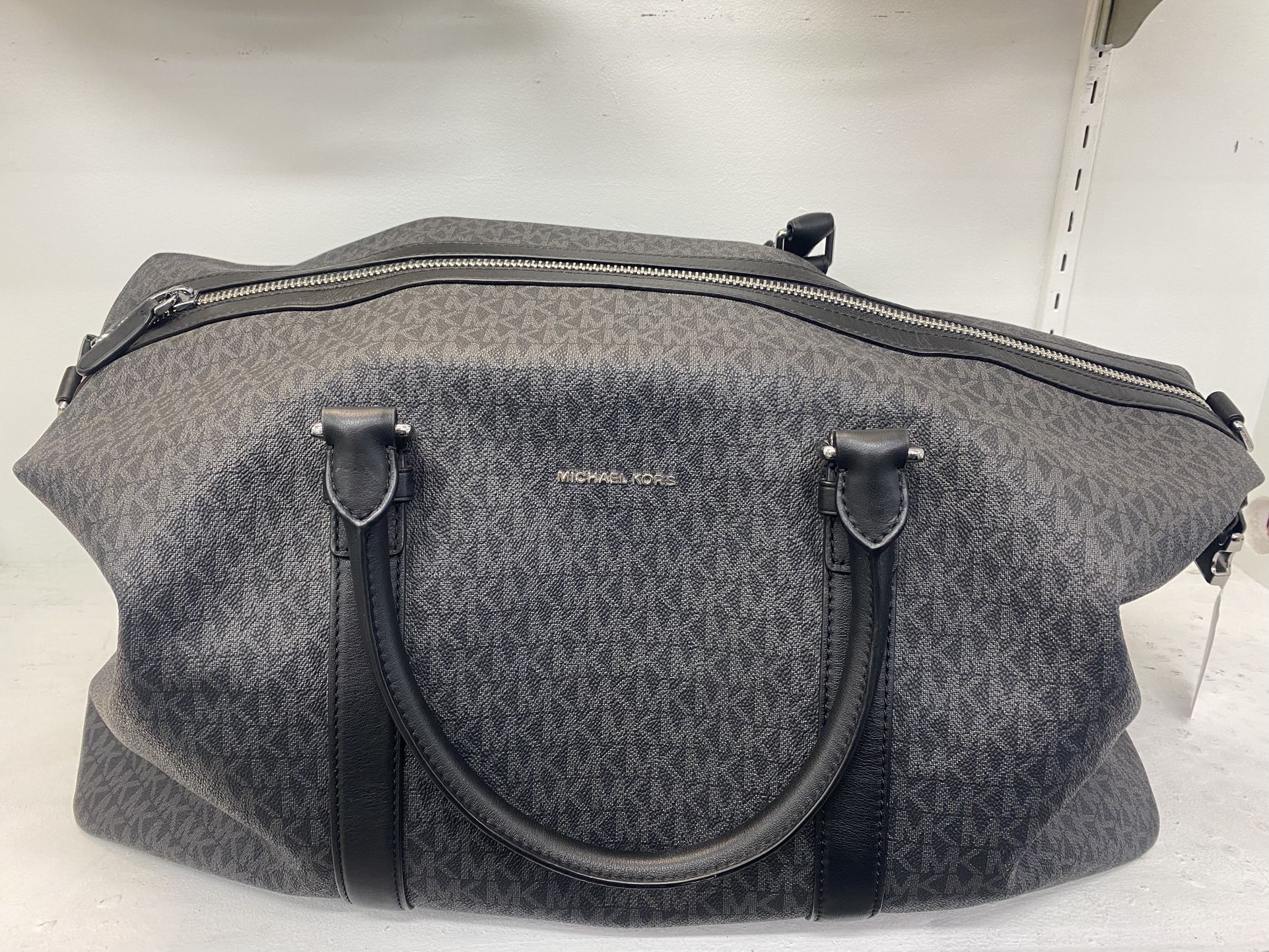 Michael Kors Jet Set Travel Bag Black Monogram