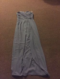 GRAY FORMAL DRESS