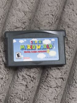 Nintendo Game boy advance Super Mario World 2