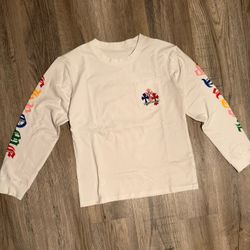 Chrome Hearts Multi Color Cross Cemetery long sleeve shirt