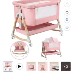 HARPPA- Pink Bassinet 