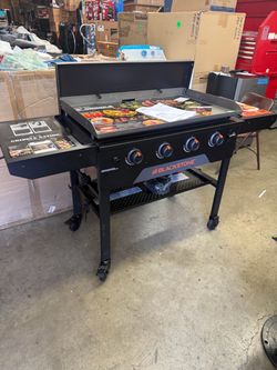 Bbq grill gas propane flat top blackstone