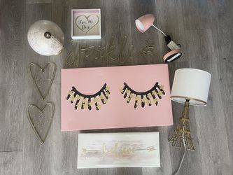 Pink & Gold Decor Bundle
