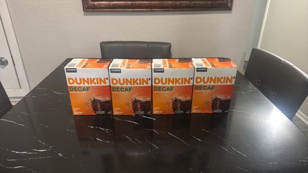 Dunkin Decaf Coffe keurig cups