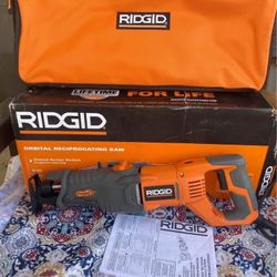 Ridgid 10 Amp Corded Orbital Reciprocating Saw 