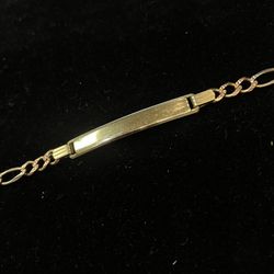 14k gold bracelet #110115-2 MJ