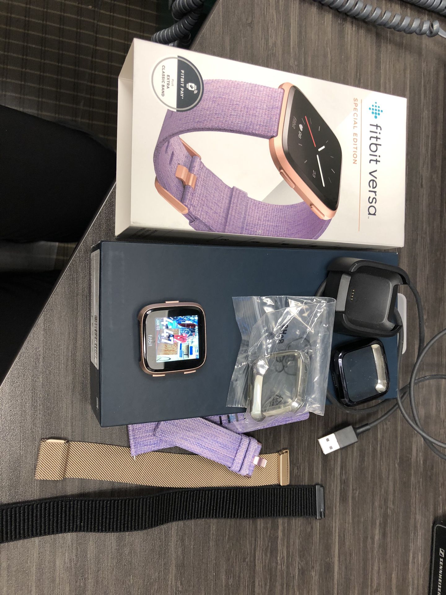 Fitbit versa special edition—make an offer!