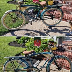 1950s columbia tank bike rides and stops ⚙️🔧🚴‍♂️