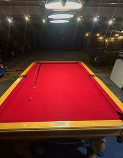 Pool table