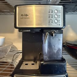 Mr. Coffee latte machine