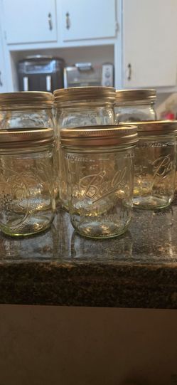 WIDE MOUTH MASON JARS
