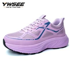 New Women’s Purple Steel Toe Work Shoes – Size 41