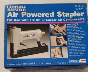 Campbell Hausfeld Air Powered Stapler TL1012