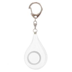 1 Personal Alarm White Keychain 125DB Self Defense Student Safety College Dorm