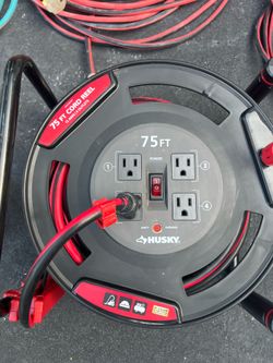 EXTENSION CORD REEL CORD & MULTI PLUG