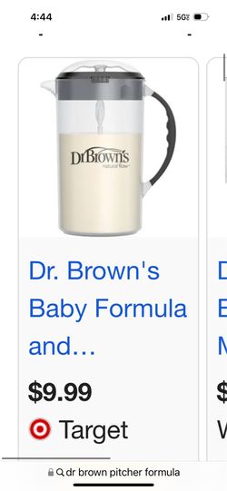 Formula pitcher