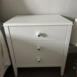 White Side Table 